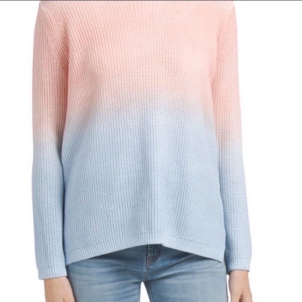 525 America ombre sweater M EUC